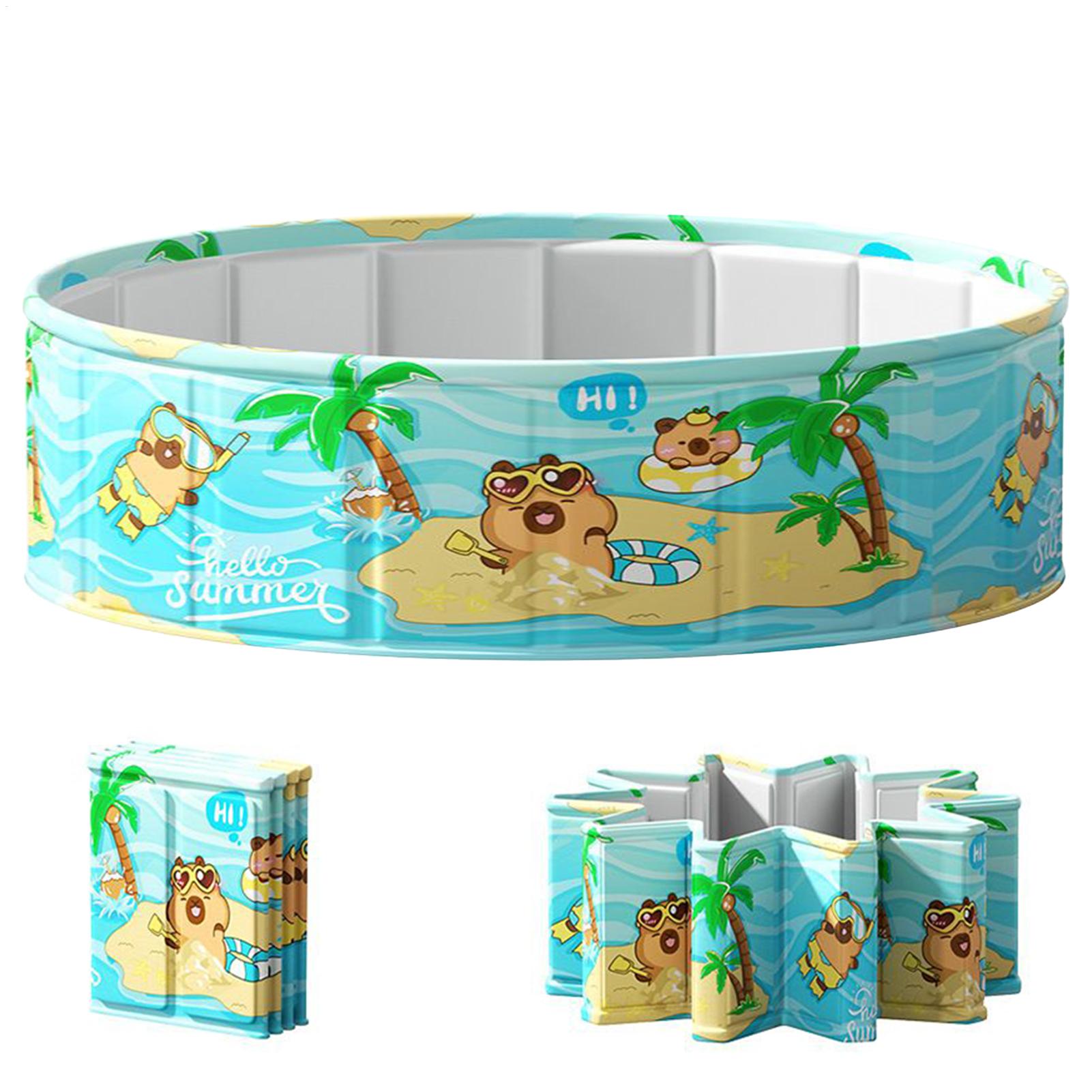 Gardening Tools For Young Children - Kids Foldable Swimming Pool Kids PVC