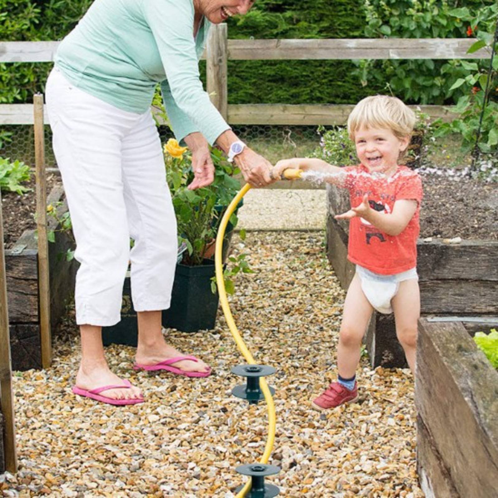 Gardening Tools Guide - Garden Hose Guide Spike Easy to
