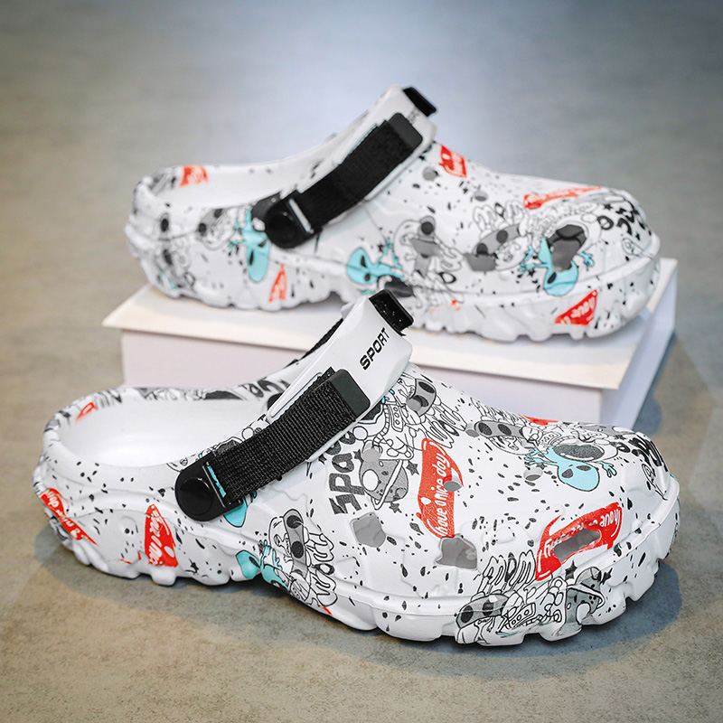 Gardening Tools Box - Men Camouflage Clogs Big Size 48