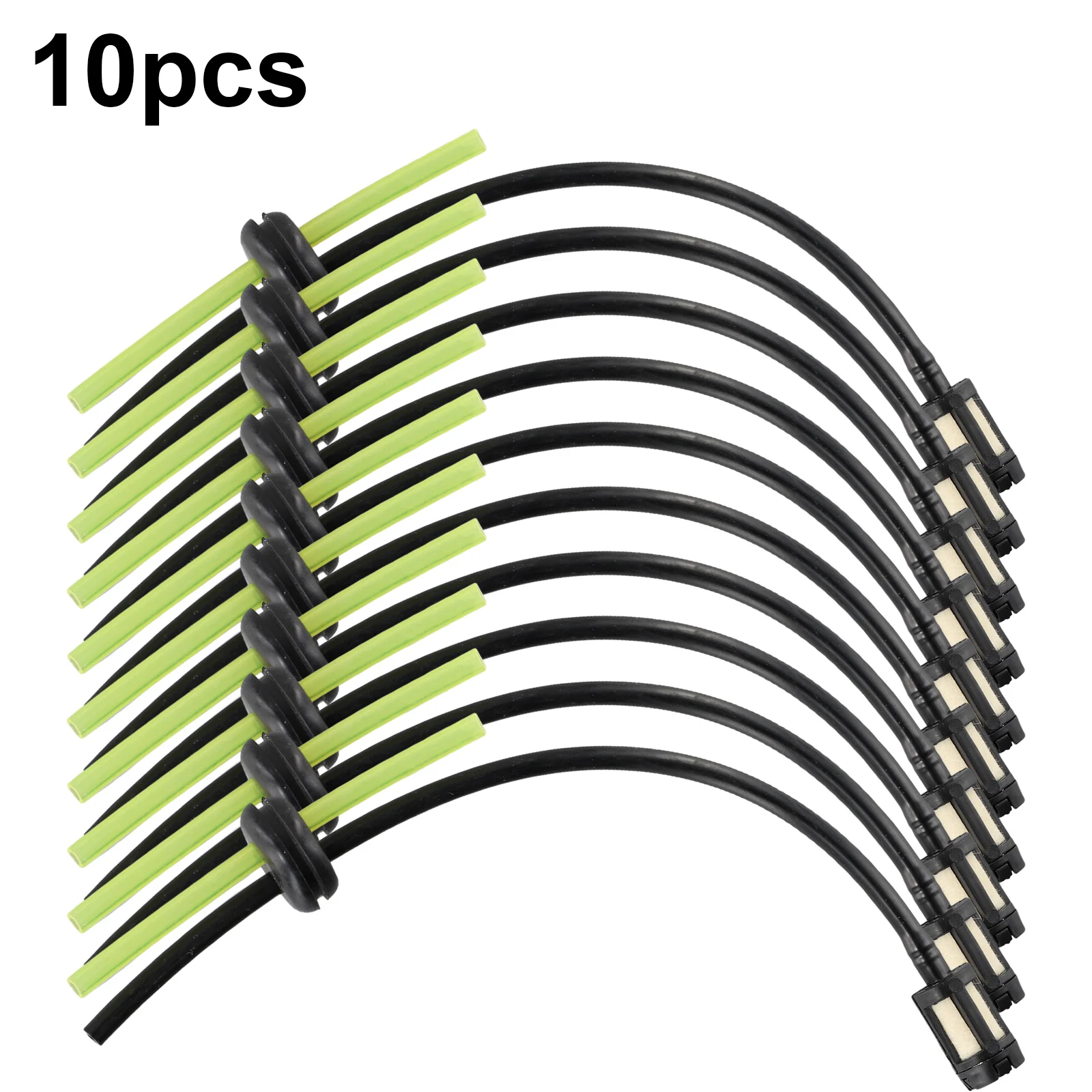 Gardening Tools Yellow - 10PCS Fuel Hose Pipe with Fuel