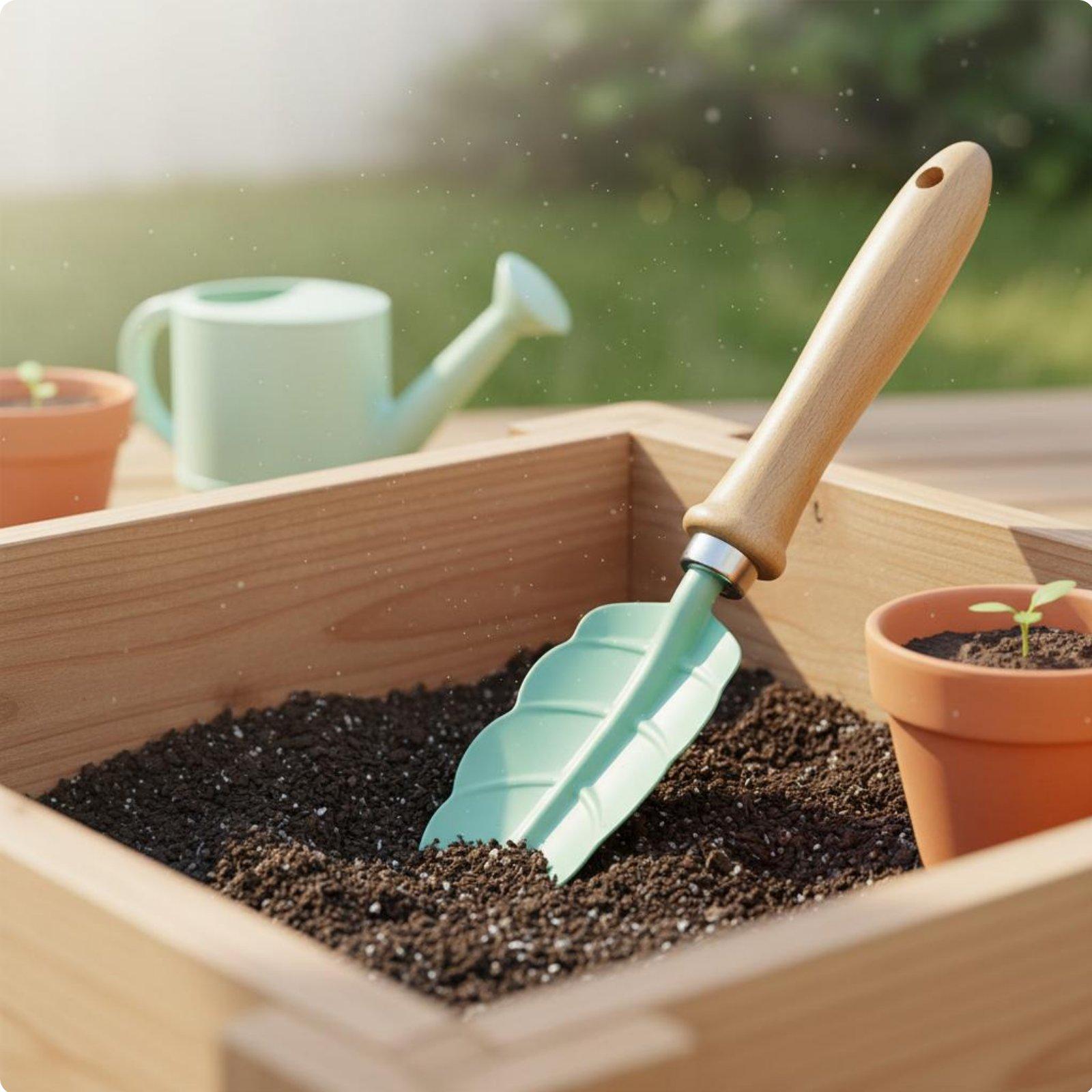 Gardening Tools For Young Children - 4 Pieces Kids' Gardening Tool Set