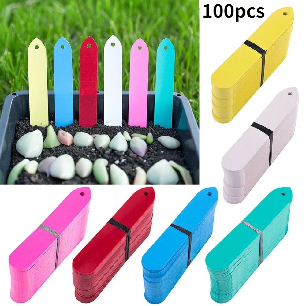 Garden Label Marker - 100pcs Plant Pot Markers Garden Nursery
