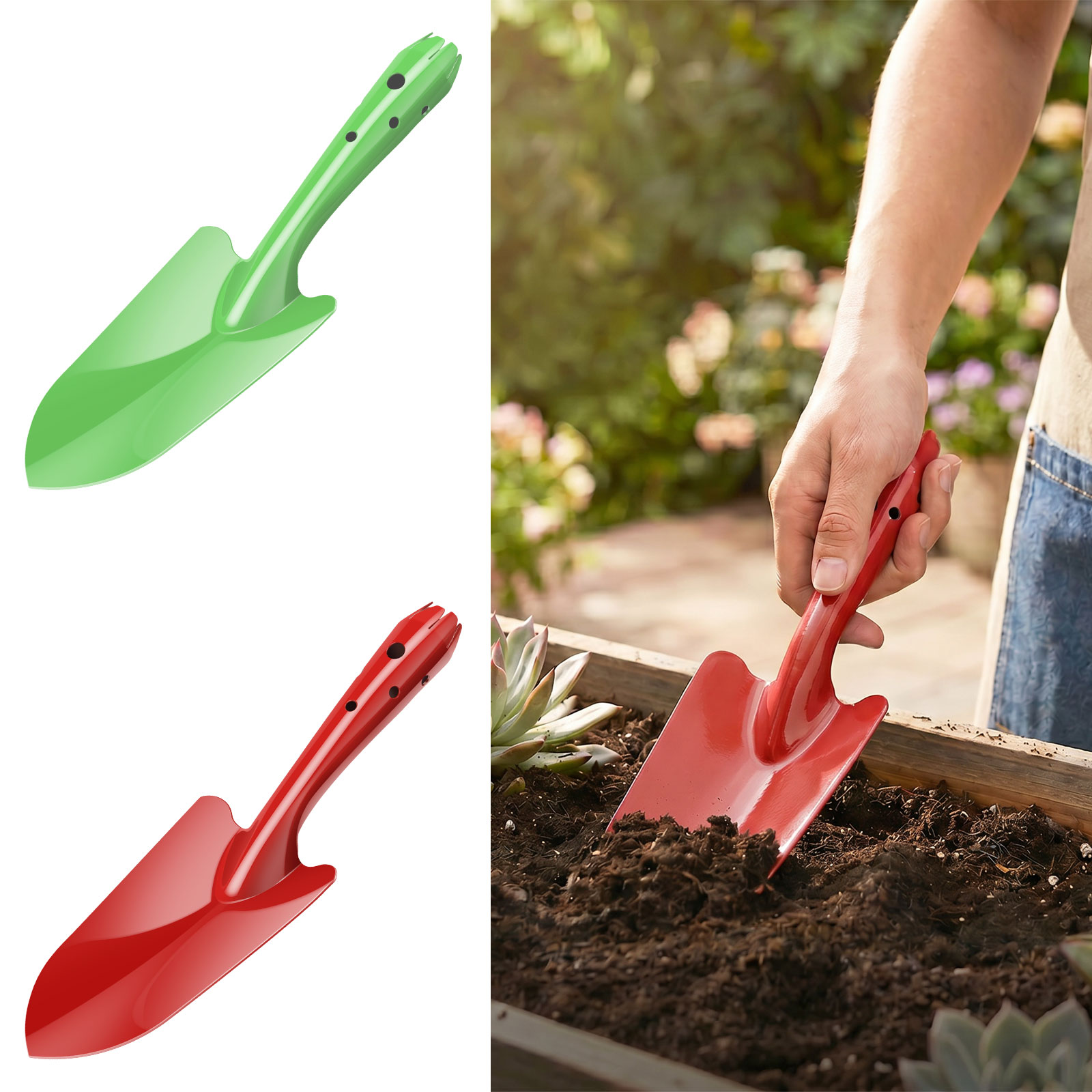 Gardening Tools Trowel - Garden Trowel Rust Resistant Metal Garden