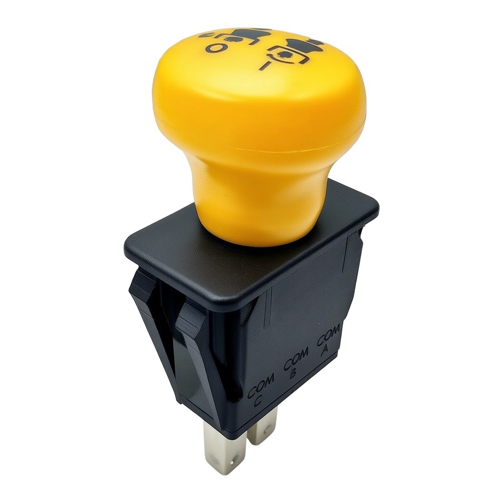 Gardening Tools Yellow - 430-027 PTO Switch Black Yellow Plastic
