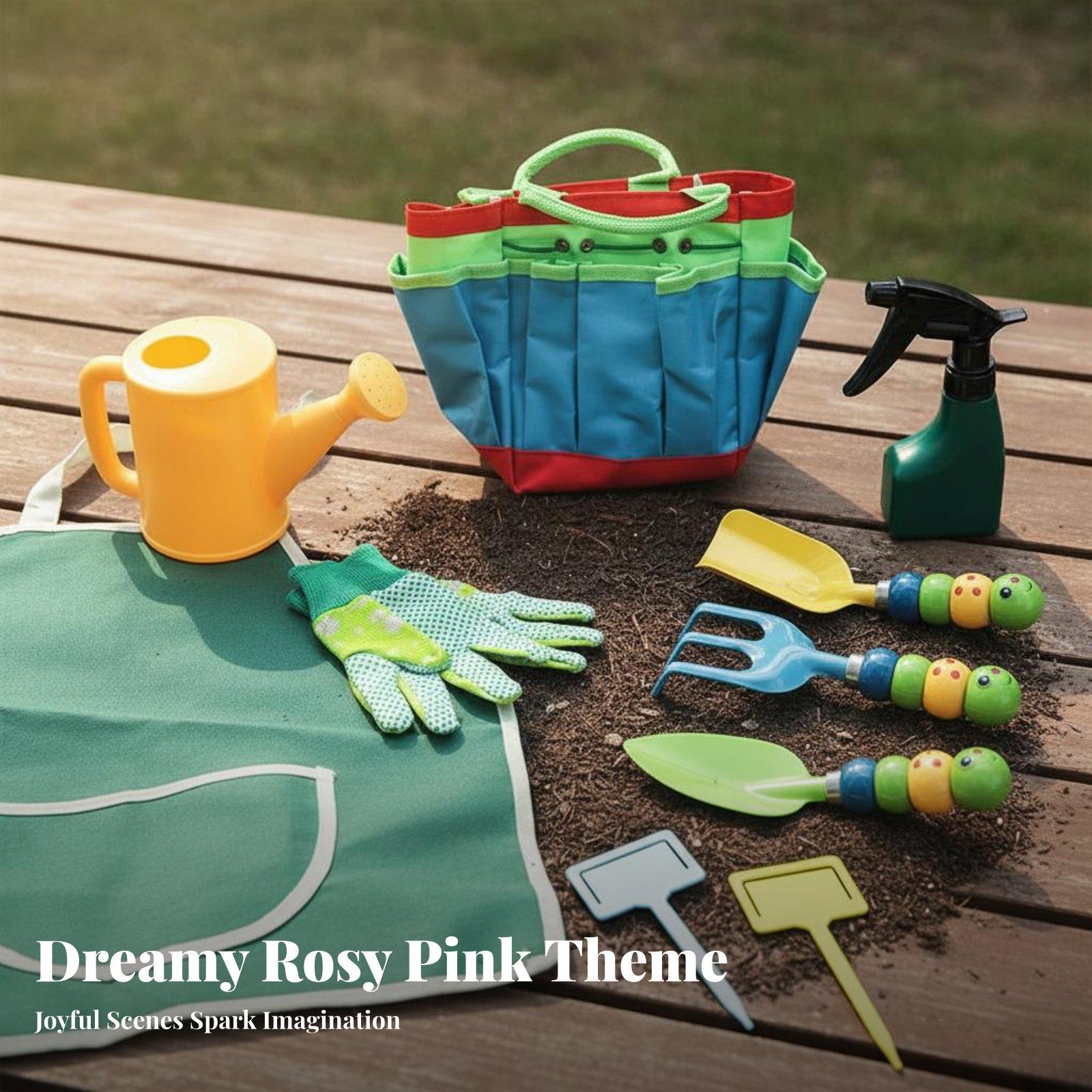 Gardening Tools For Young Children - 10 Pieces Kids Gardening Tool Set