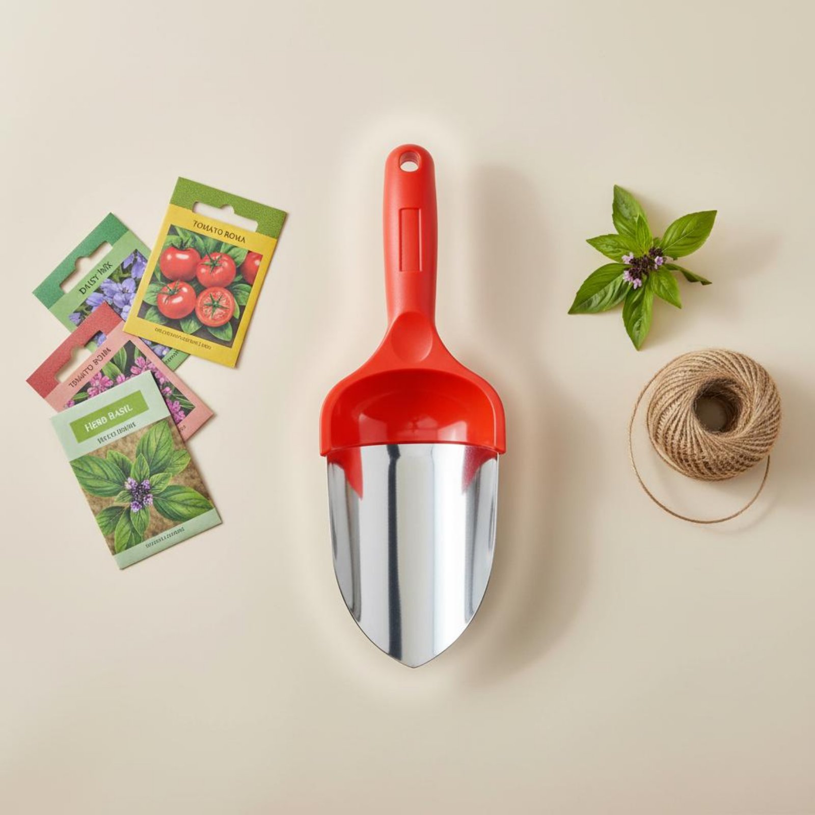 Gardening Tools Trowel - Stainless Steel Garden Trowel Long-Lasting Stainless