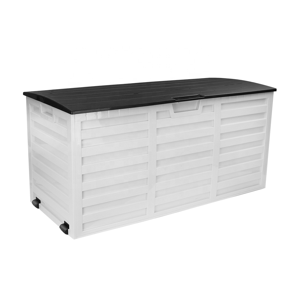 Gardening Tools Box - Outdoor Garden Storage Box Lockable Plastic