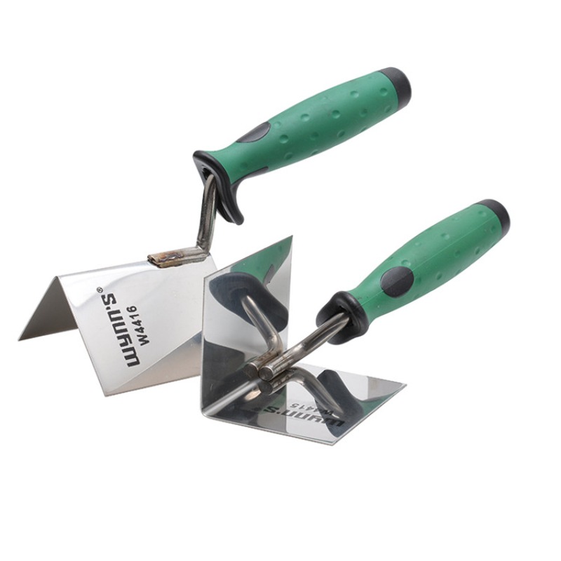 Gardening Tools Trowel - Corner Tool，Stainless Steel Drywall Trowel with