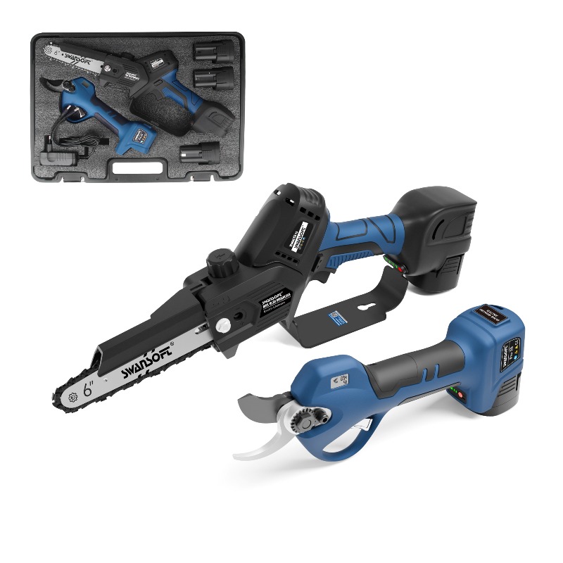 Gardening Tools Set - 【Best-Selling】Cordless Brushless Electric Pruning Shears And