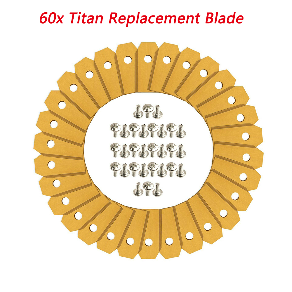 Gardening Tools Yellow - Bộ 60 Lưỡi Dao Thay Thế