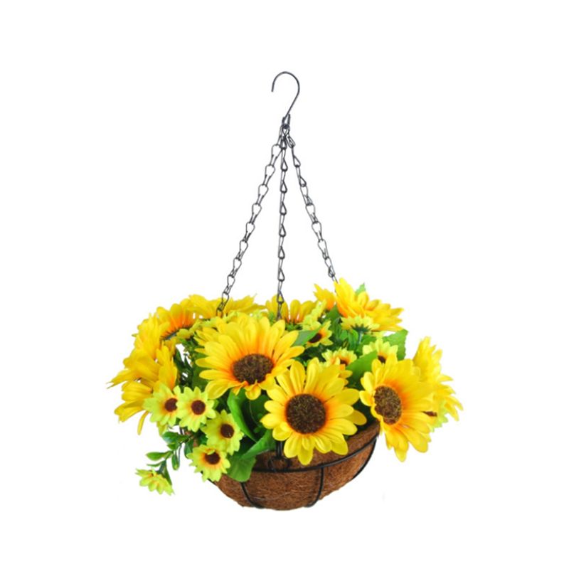 MALL Artificial Hanging Flower - đánh giá và giá Gardening Tools Yellow