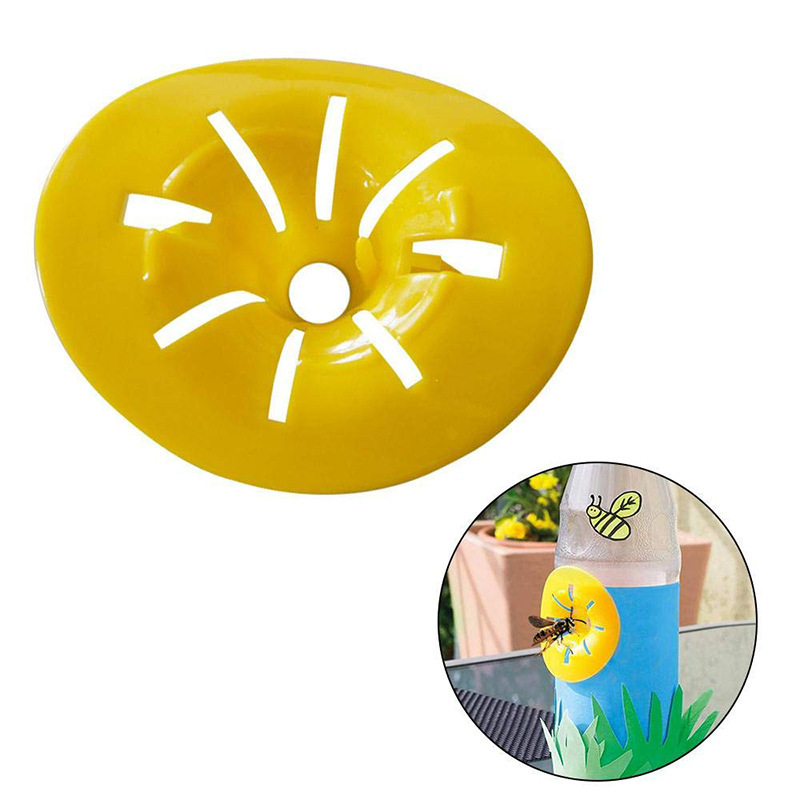 Wasp Trap Catcher Flower Shape - đánh giá và giá Gardening Tools Yellow