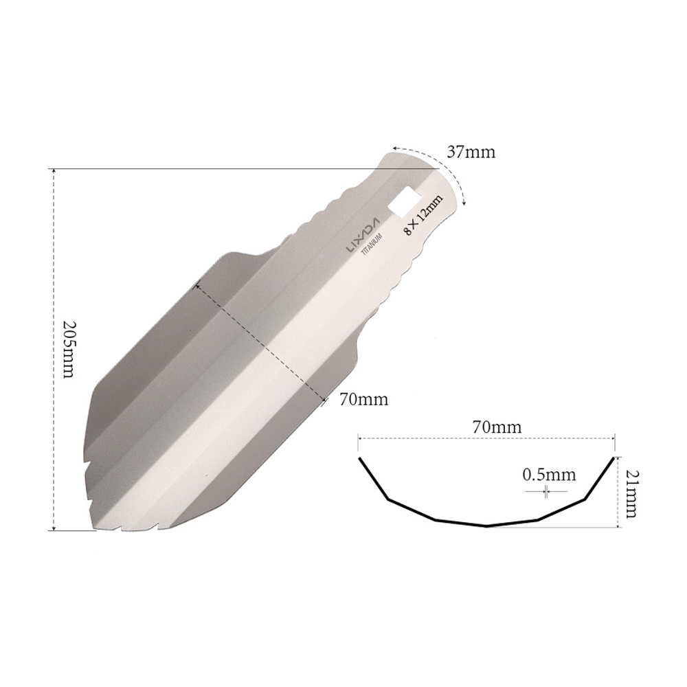 Lixada Titanium Garden Hand Sh - đánh giá và giá Gardening Tools Trowel