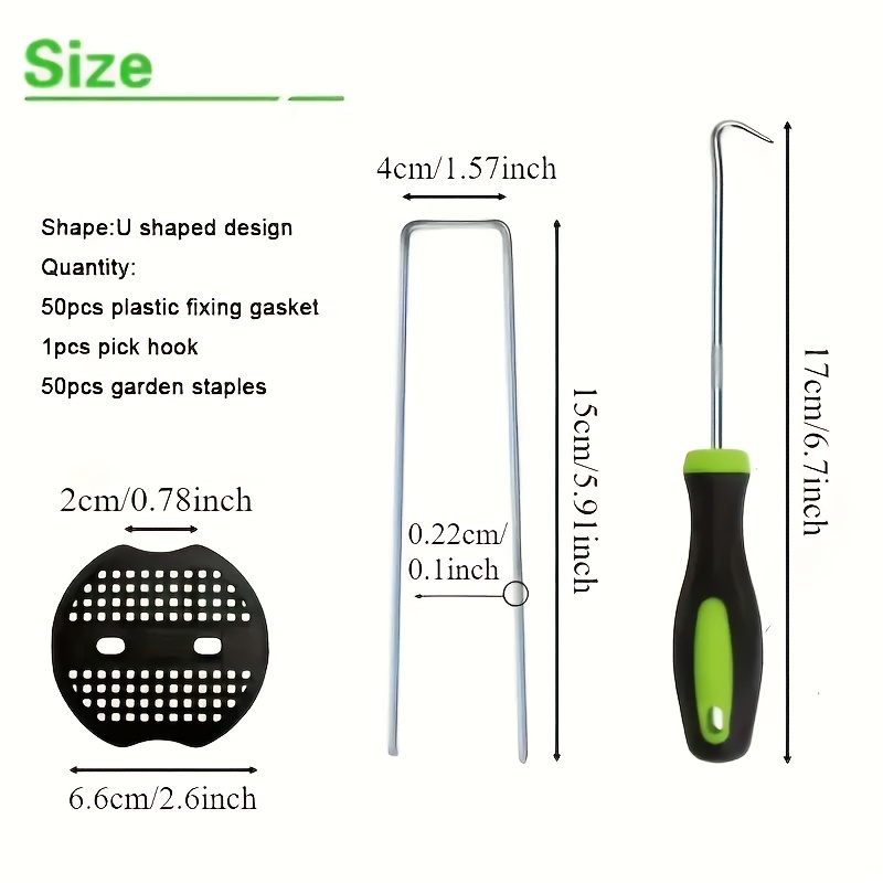 101pcs Garden Stakes Set - U-s - đánh giá và giá Gardening Tools Set