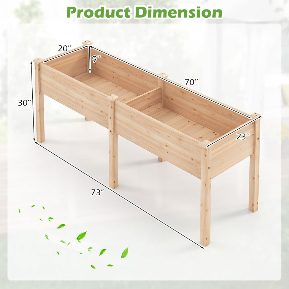 Raised Garden Bed, Elevated Wo - đánh giá và giá Raised Bed Planter Box