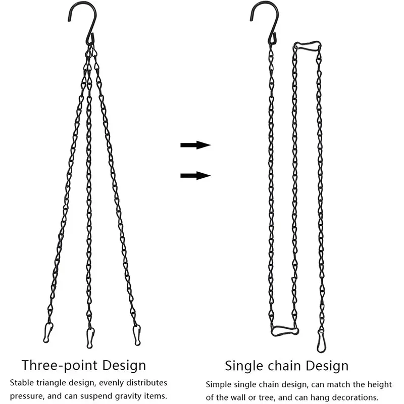 1pc 40cm Garden Basket Hanging - đánh giá và giá Gardening Tools Range