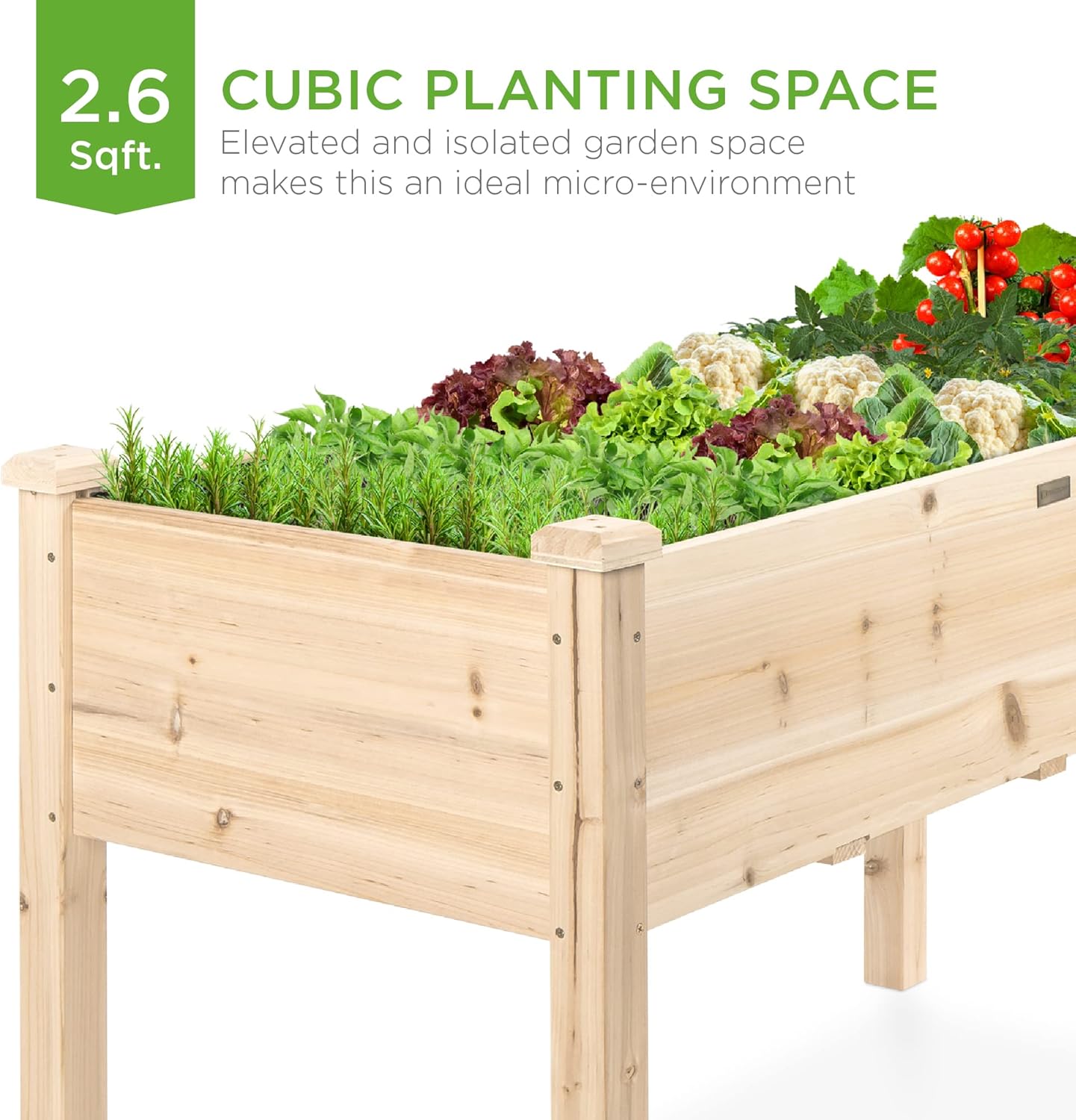 34x18x30in Raised Garden Bed,  - đánh giá và giá Raised Bed Planter Box