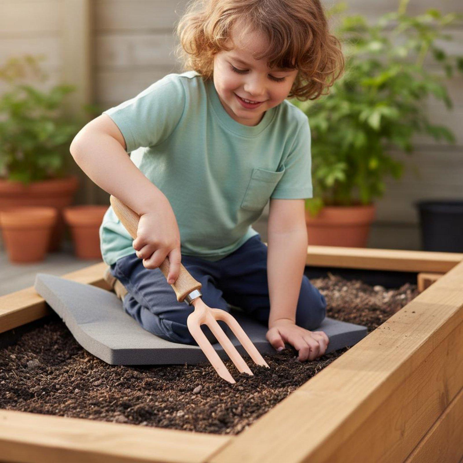 4 Pieces Kids' Gardening Tool  - đánh giá và giá Gardening Tools For Young Children