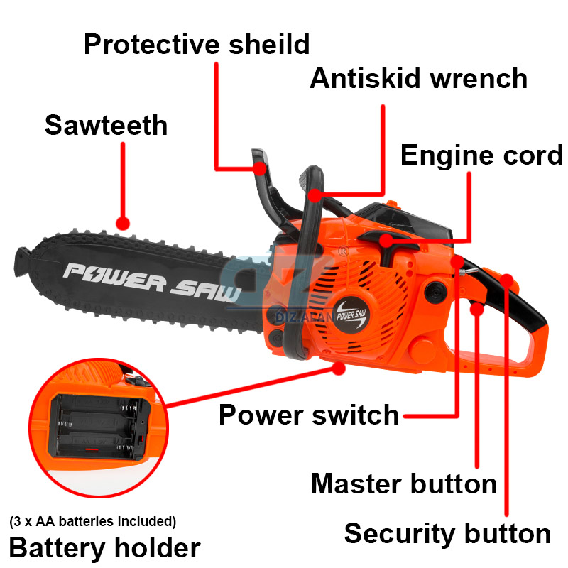 Kids Tools Power Chainsaws Ele - đánh giá và giá Gardening Tools For Toddlers