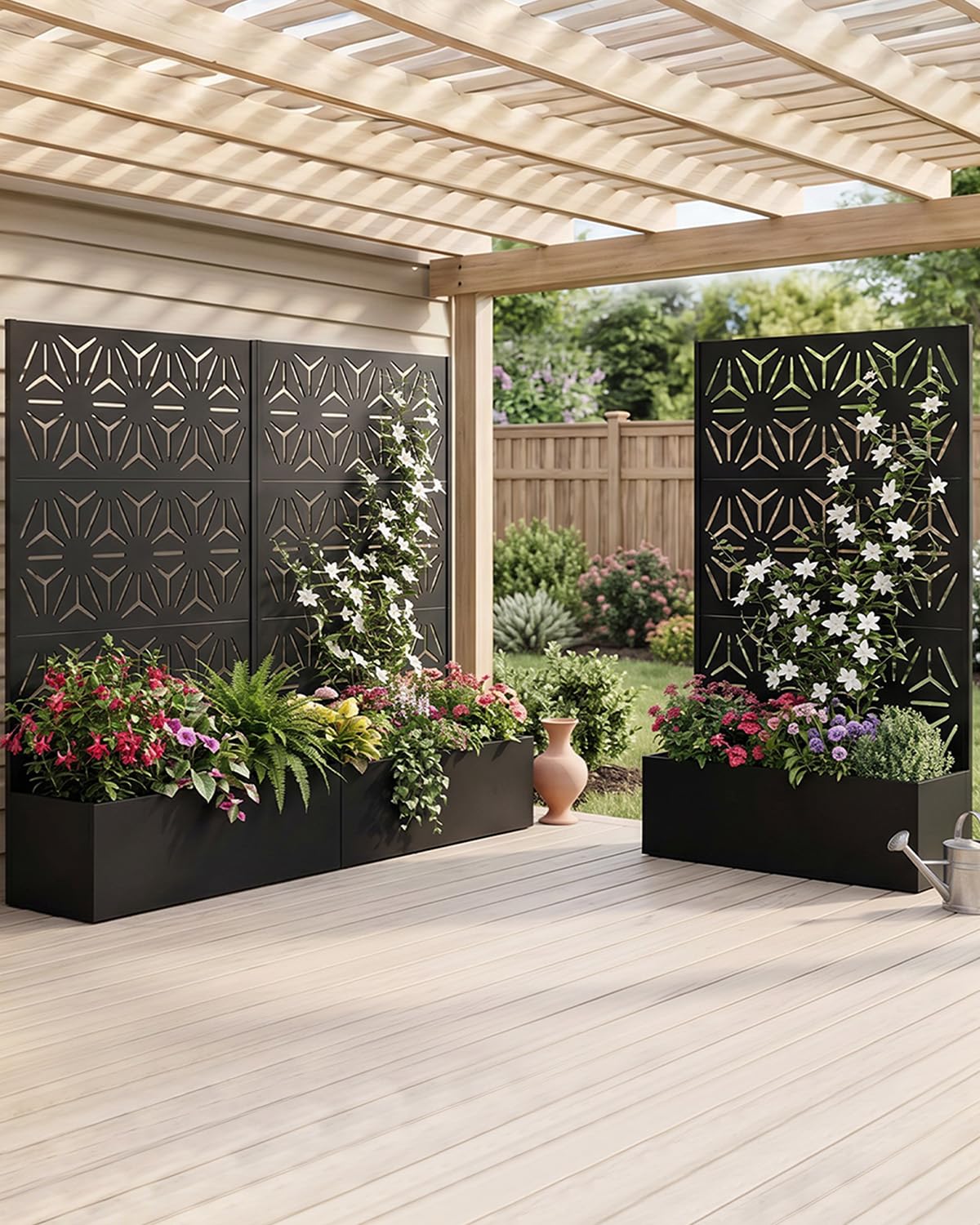 All-Weather Metal Planter Box  - đánh giá và giá Raised Bed Planter Box