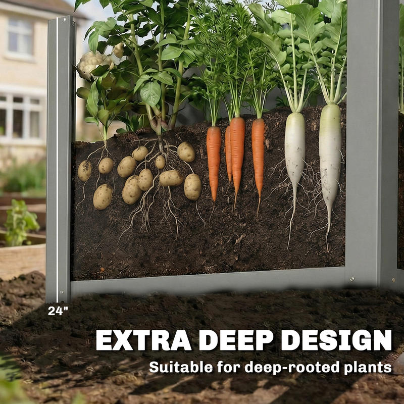 Outsunny Raised Garden Bed Gal - đánh giá và giá Raised Bed Planter Box