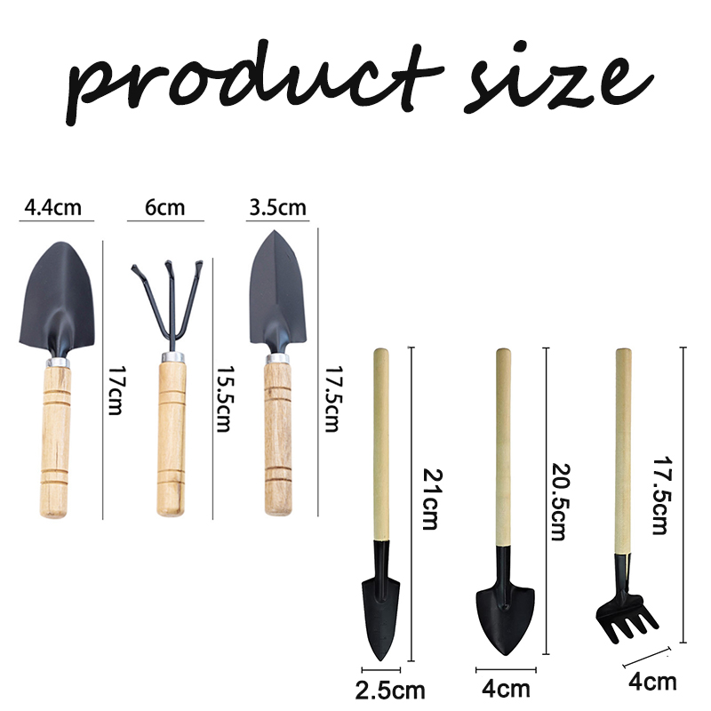 3Pcs Mini Gardening Tool Set w - đánh giá và giá Gardening Tools Set