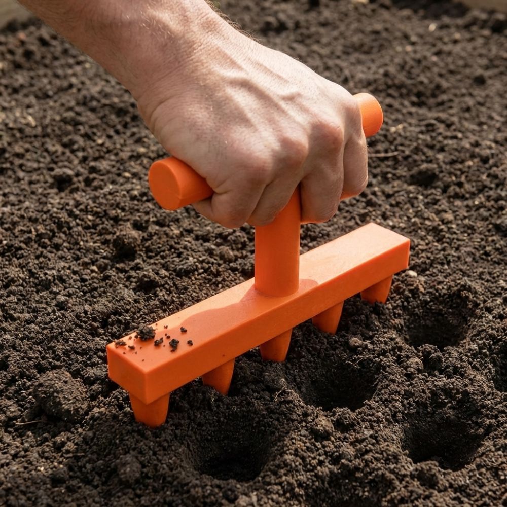 Plastic Soil Hole Drilling Too - đánh giá và giá Garden Row Marker