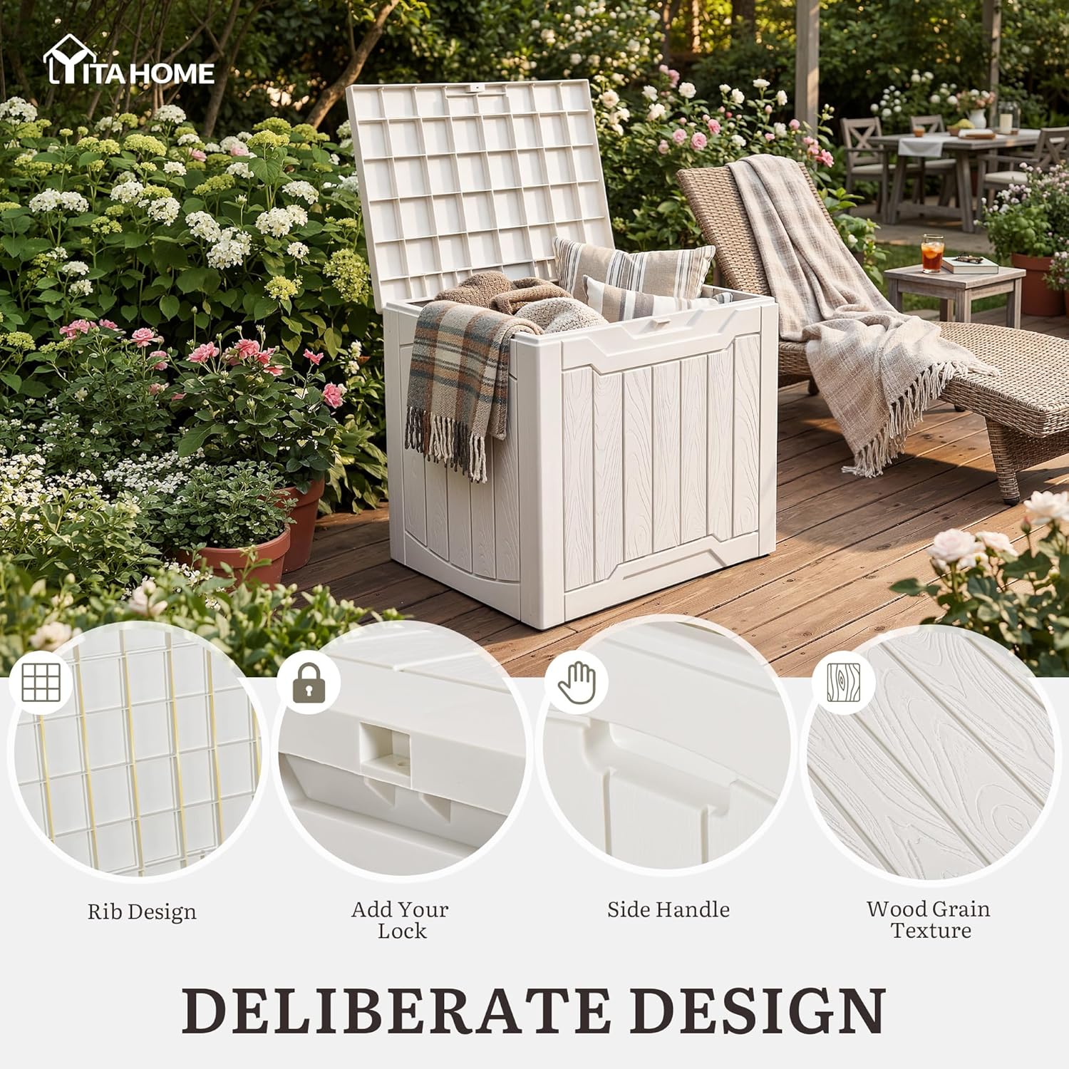 31 Gallon Deck Box Set of 2 Lo - đánh giá và giá Gardening Tools Box