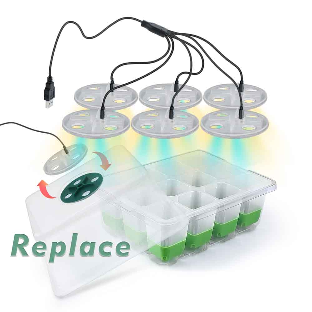 LED Grow Light Seedling Starte - đánh giá và giá Gardening Tools Box