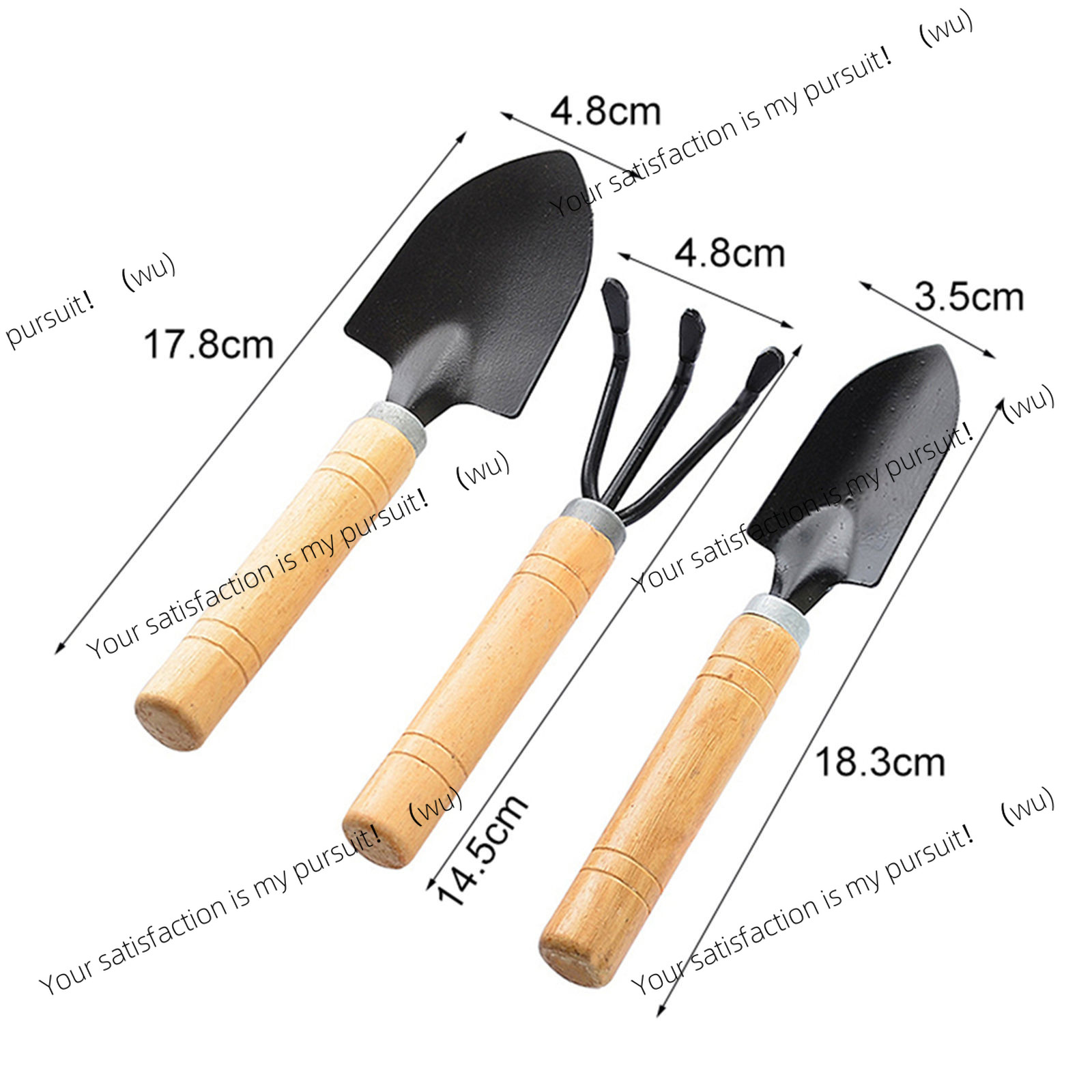 3-Piece Mini Garden Tools Set, - đánh giá và giá Gardening Tools Gift Ideas