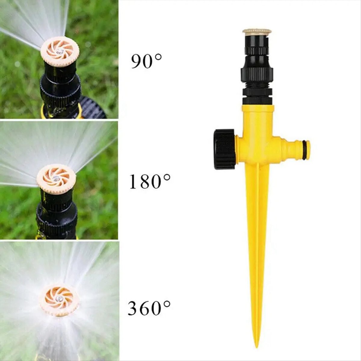 AT16 Garden Sprinkler 360° Rot - đánh giá và giá Gardening Tools Yellow