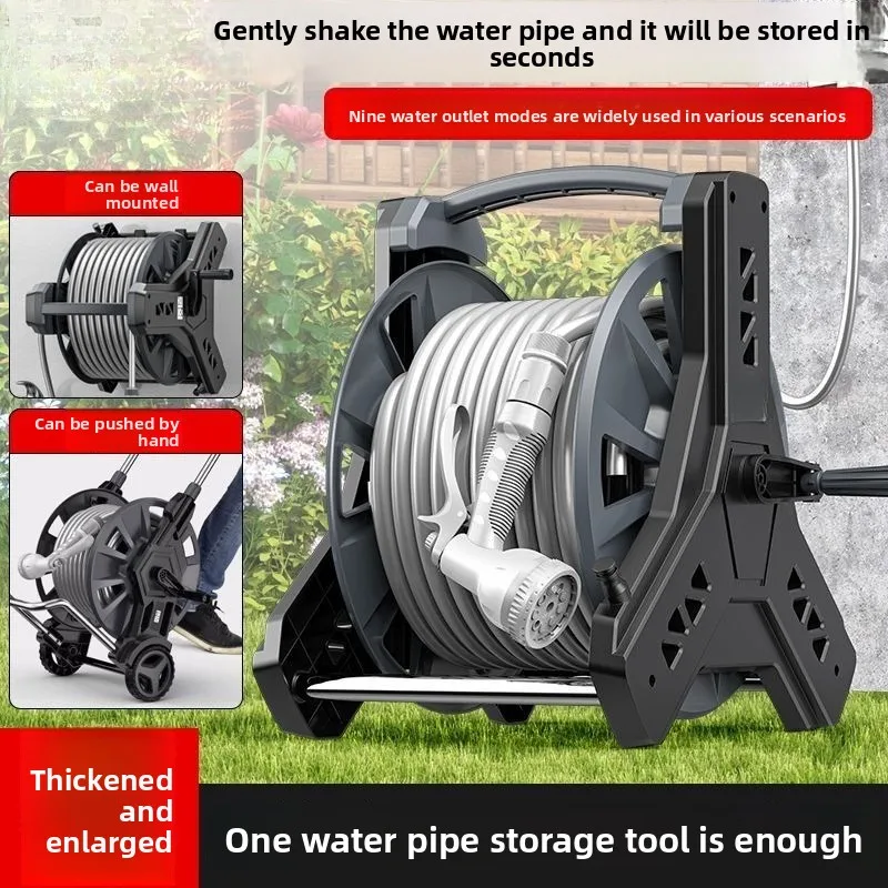 Premium Color Random Hose Reel - đánh giá và giá Gardening Tools Set