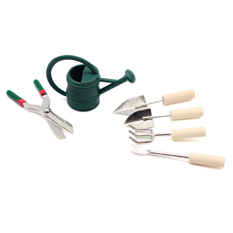 1/12 Dollhouse Simulation Wate - đánh giá và giá Gardening Tools Set