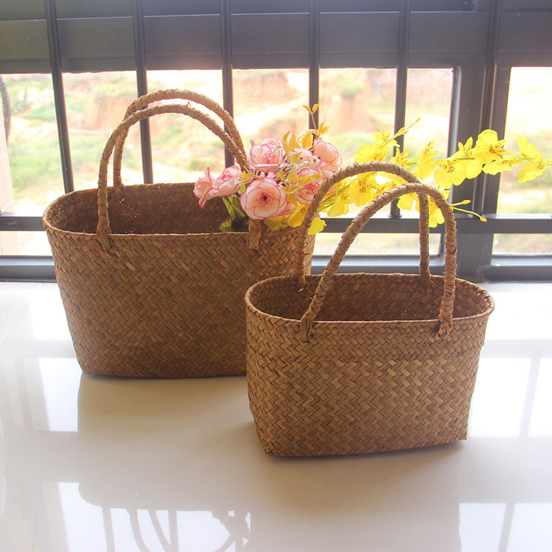 Rong Biển Đan Rổ Giỏ Hoa Vườn  - đánh giá và giá Gardening Tools Box
