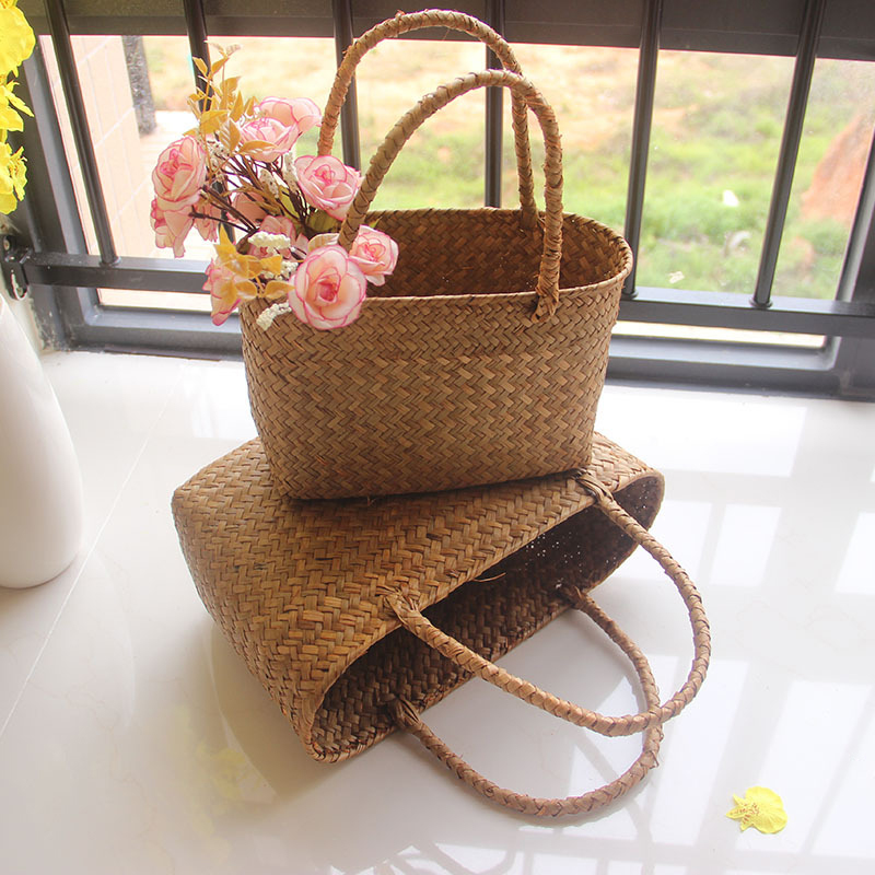 Rong Biển Đan Rổ Giỏ Hoa Vườn  - đánh giá và giá Gardening Tools Box