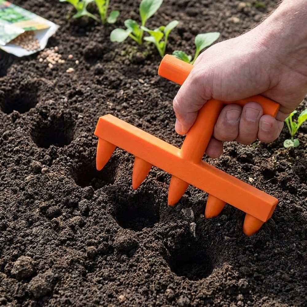 Plastic Soil Hole Drilling Too - đánh giá và giá Garden Row Marker