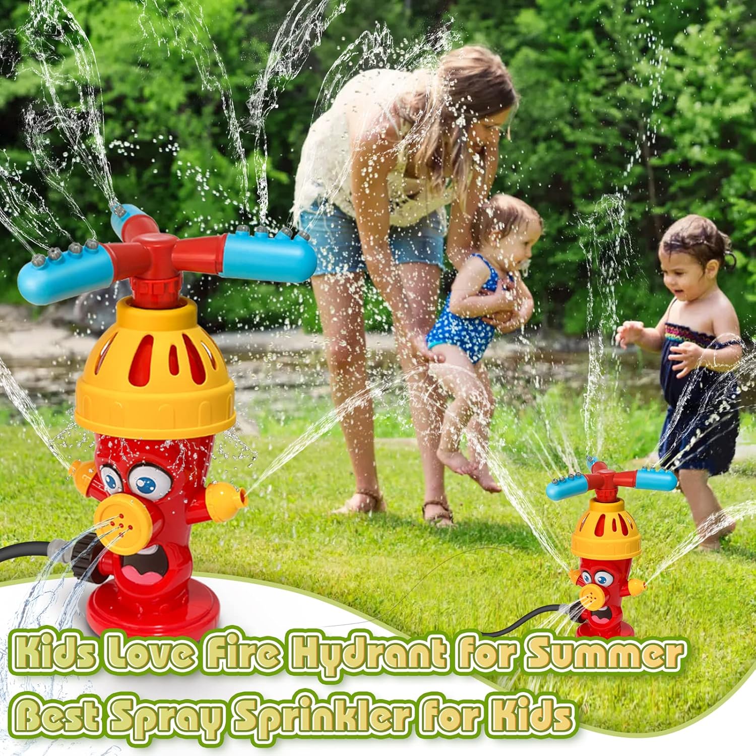 Hydrant Sprinkle Water Spray T - đánh giá và giá Gardening Tools For Toddlers