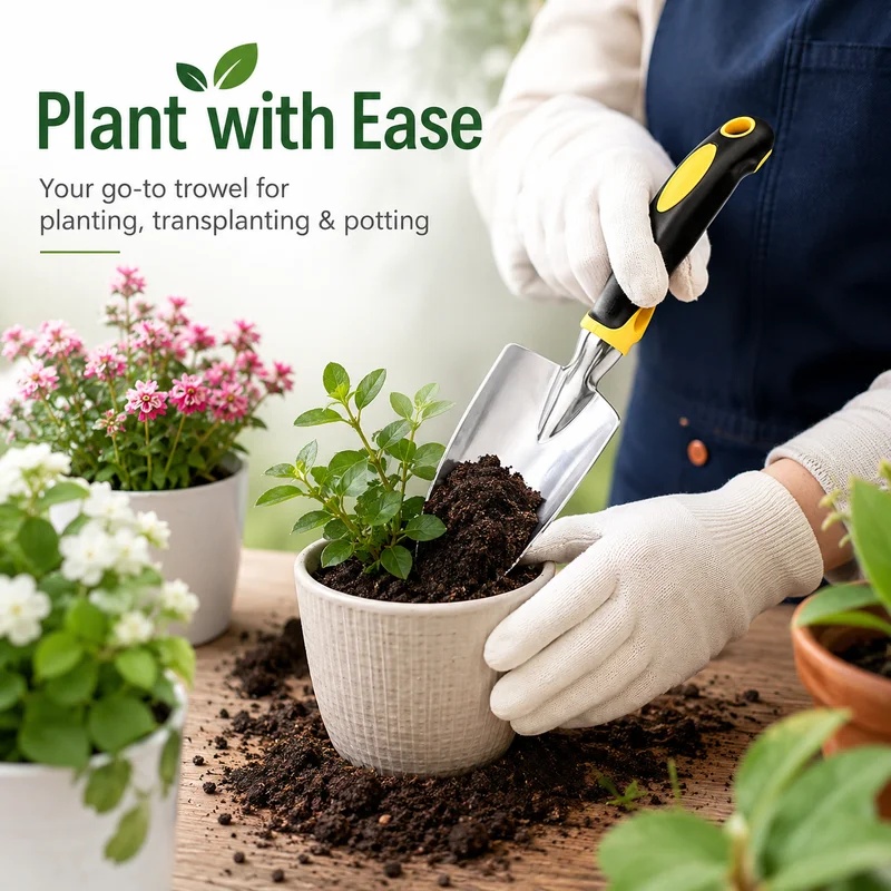 Stainless Steel Garden Trowel  - đánh giá và giá Gardening Tools Trowel