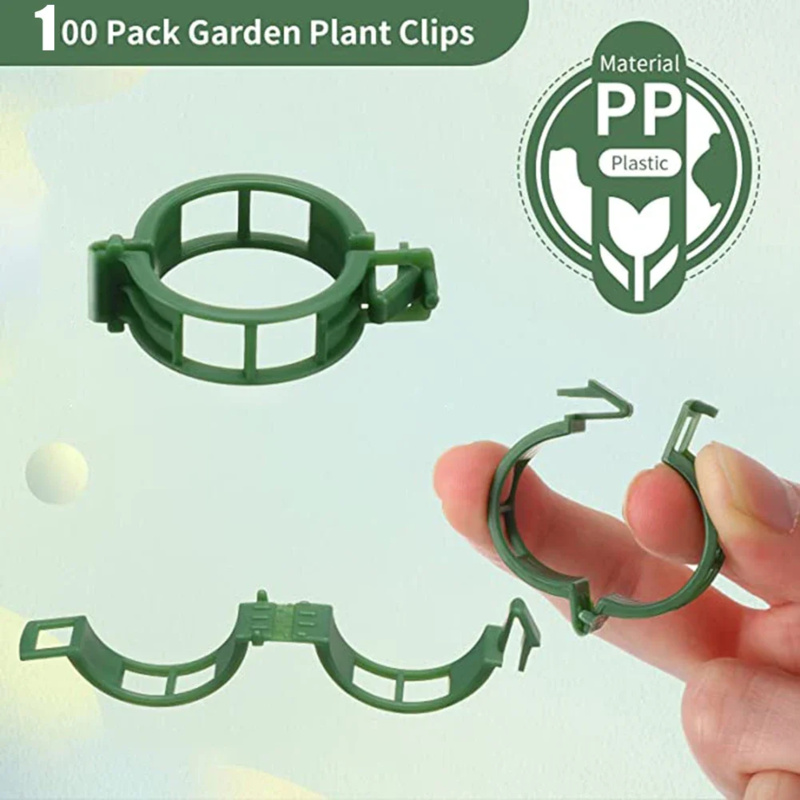 100 PCS/ Plant Support Clip Pl - đánh giá và giá Gardening Tools Range
