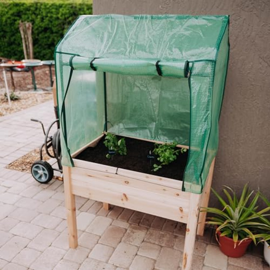 Outdoor Elevated Garden Bed Wi - đánh giá và giá Raised Bed Planter Box