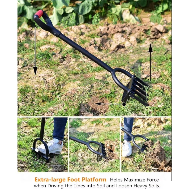 Heavy Duty 5 Tine Pitchfork Ga - đánh giá và giá Spade Digging Fork