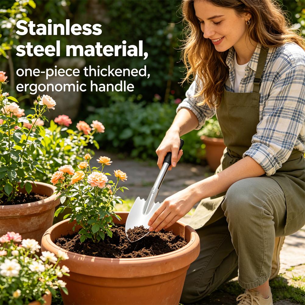 Stainless Steel Gardening Shov - đánh giá và giá Gardening Tools Trowel