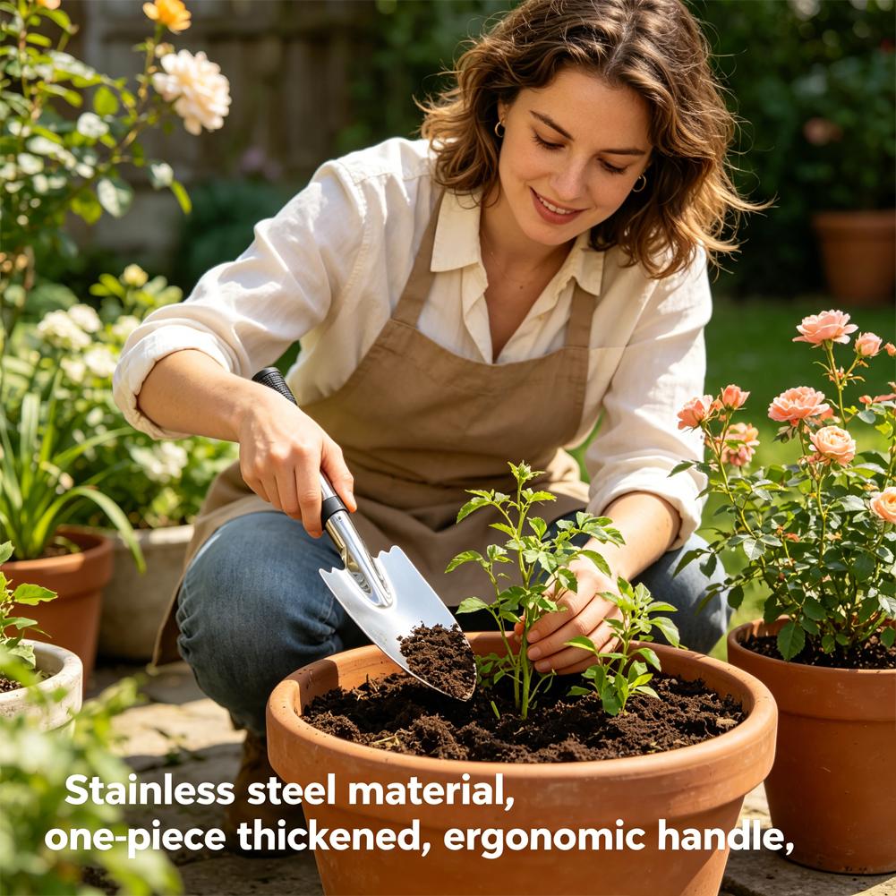Stainless Steel Gardening Shov - đánh giá và giá Gardening Tools Trowel