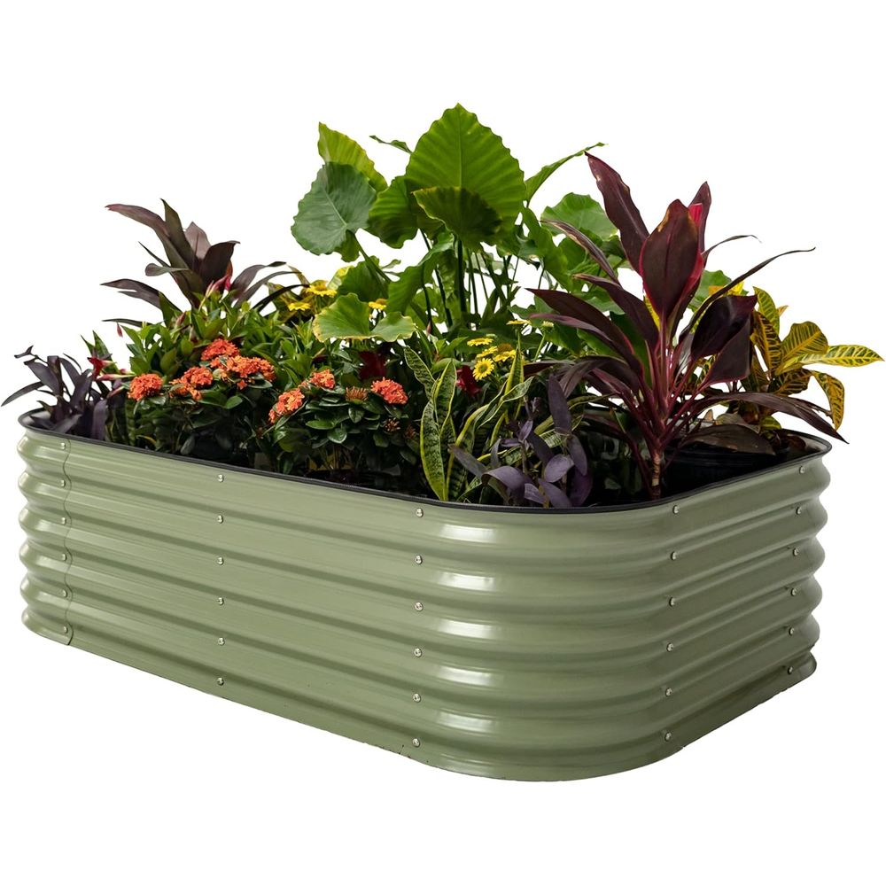 Vego garden Raised Garden Bed  - đánh giá và giá Raised Bed Planter Box
