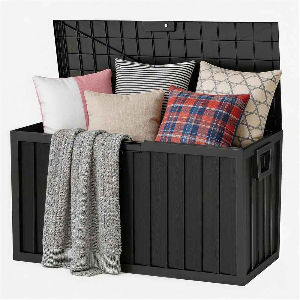 75 Gallon Outdoor Storage Box  - đánh giá và giá Gardening Tools Box