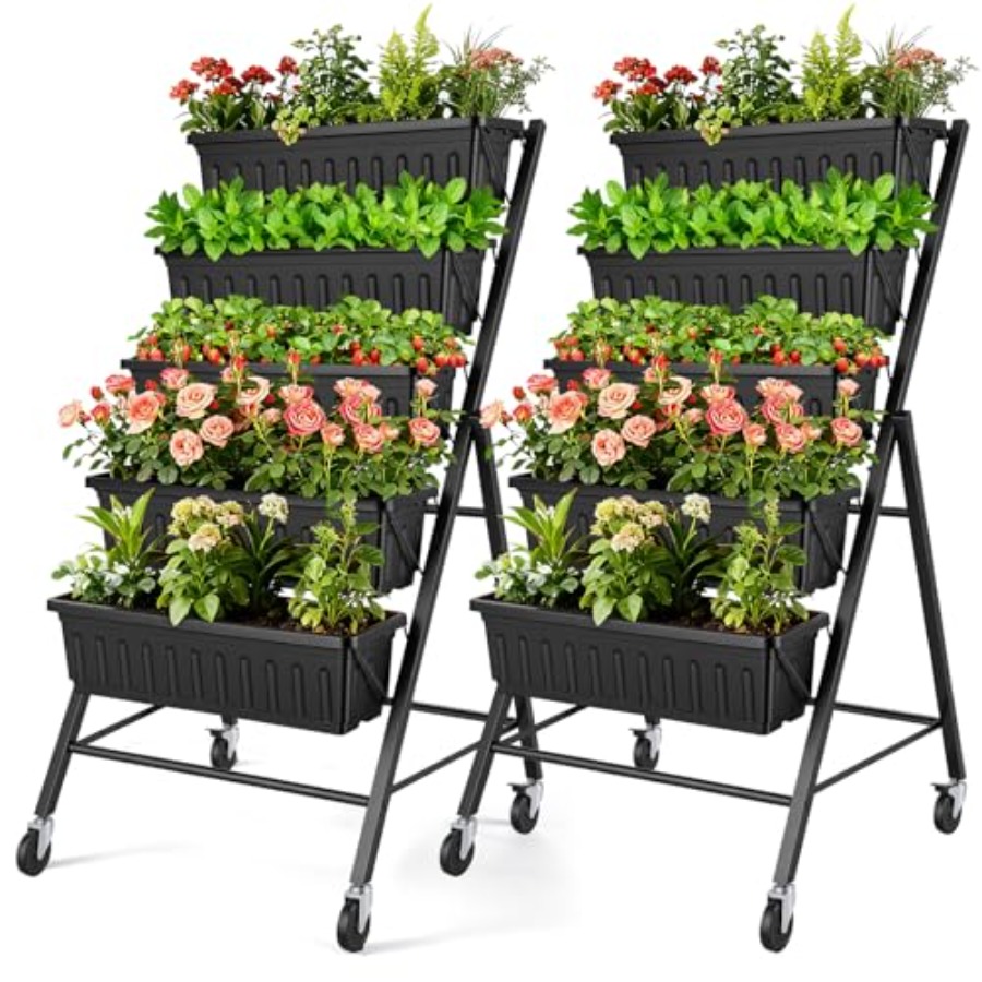 2 Pack Vertical Raised Garden  - đánh giá và giá Raised Bed Planter Box