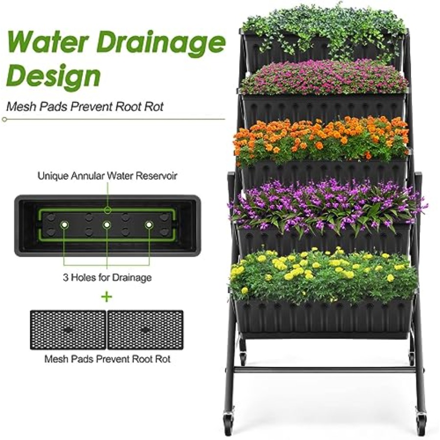 2 Pack Vertical Raised Garden  - đánh giá và giá Raised Bed Planter Box