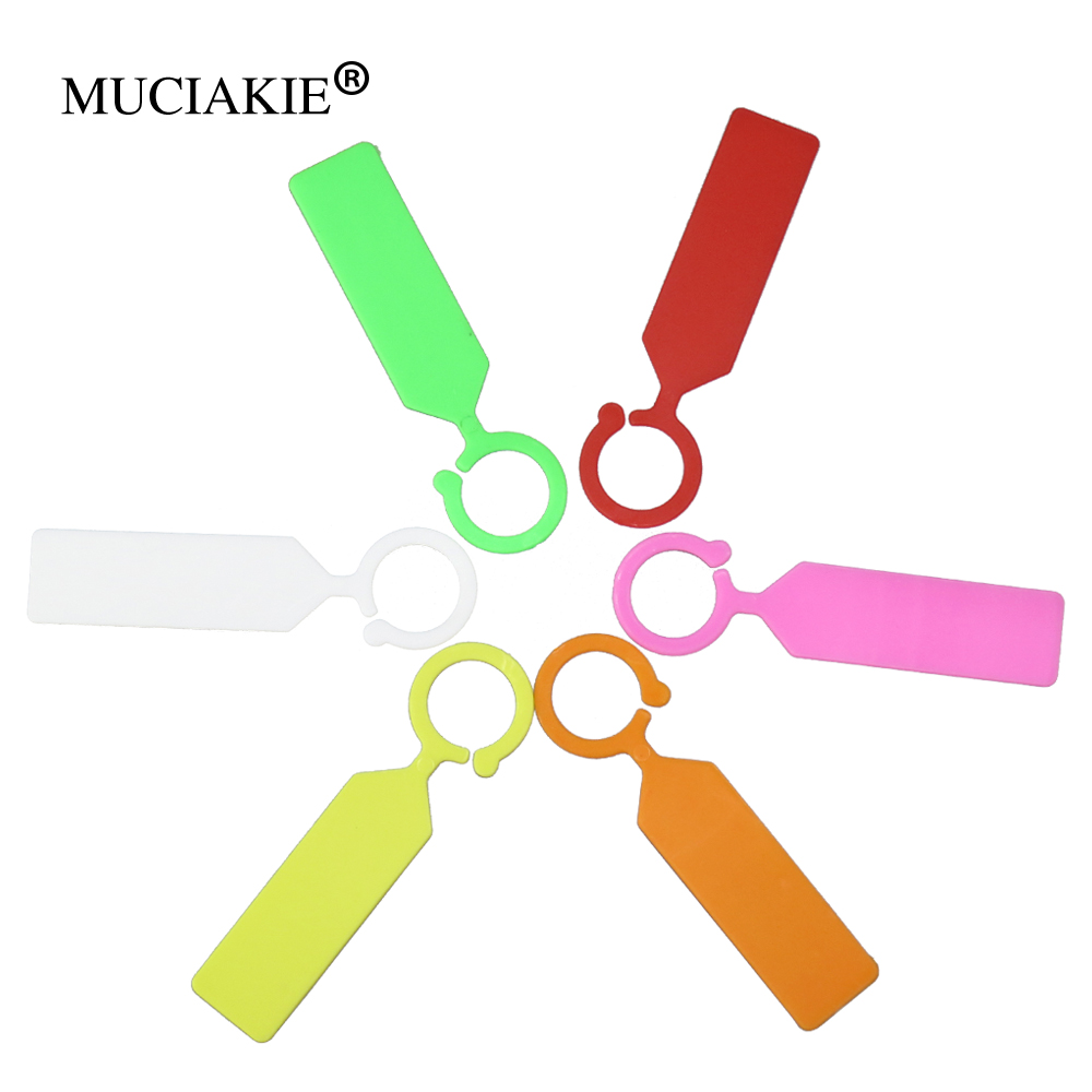 MUCIAKIE 50 Chiếc Nhẫn Nhựa Tr - đánh giá và giá Garden Label Marker