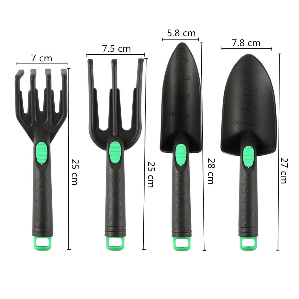 4Pcs Garden Shovel Tool Set Lo - đánh giá và giá Gardening Tools Trowel