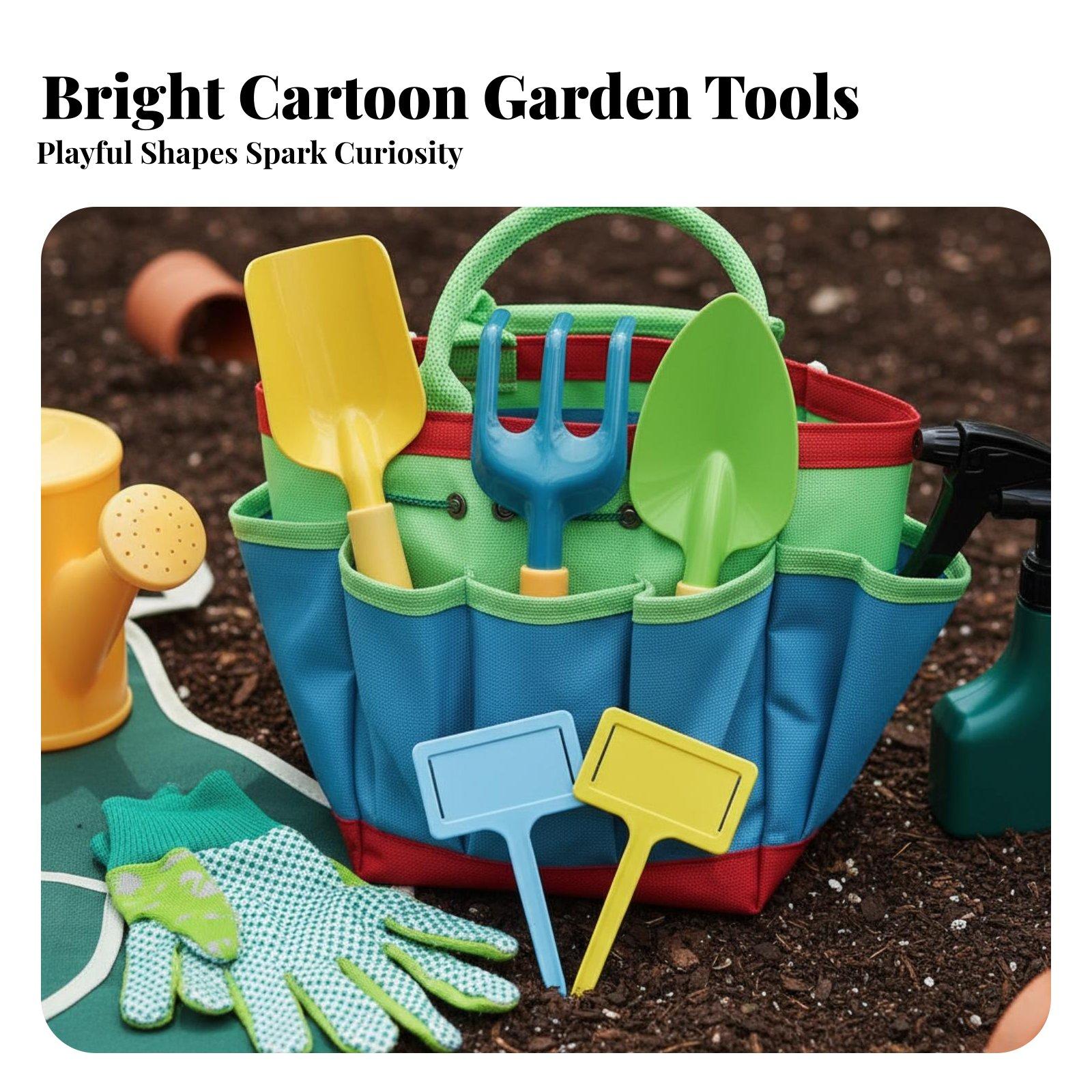 10 Pieces Kids Gardening Tool  - đánh giá và giá Gardening Tools For Young Children